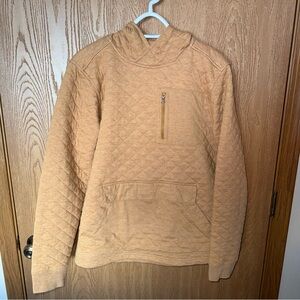 Marmot Men's Camel Quilted Crewneck Sweater